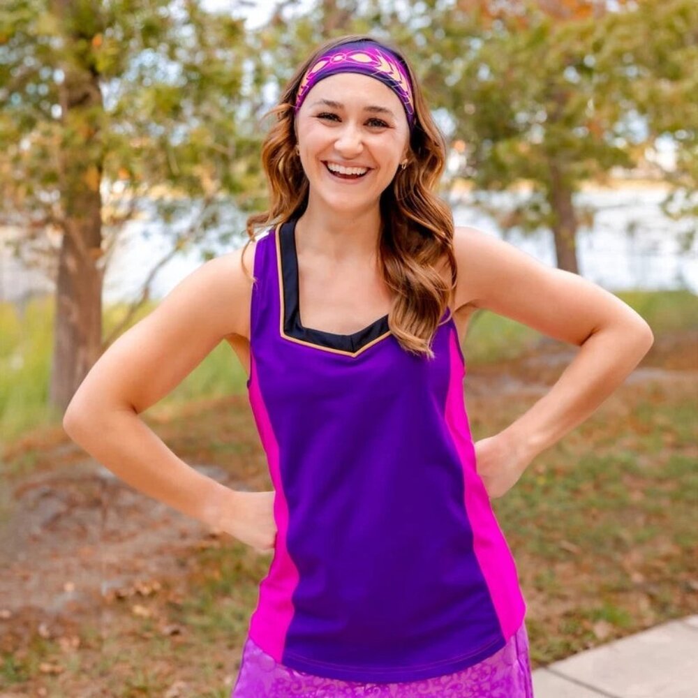 Crowned Athletics Frozen Fever Solstice Sister Tank Top